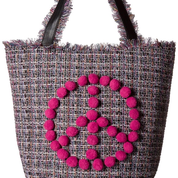 CIRCUS BY SAM EDELMAN NWT FARAH PEACE POM BAG - Picture 2 of 9